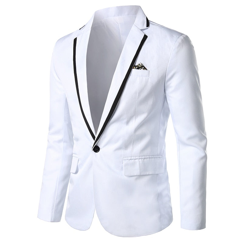 2019 Autumn Latest Coat Design Men'S Suit Dance Evening Dress Slim Hair Wedding Dress Suit Men'S High Quality Custom Blazer
