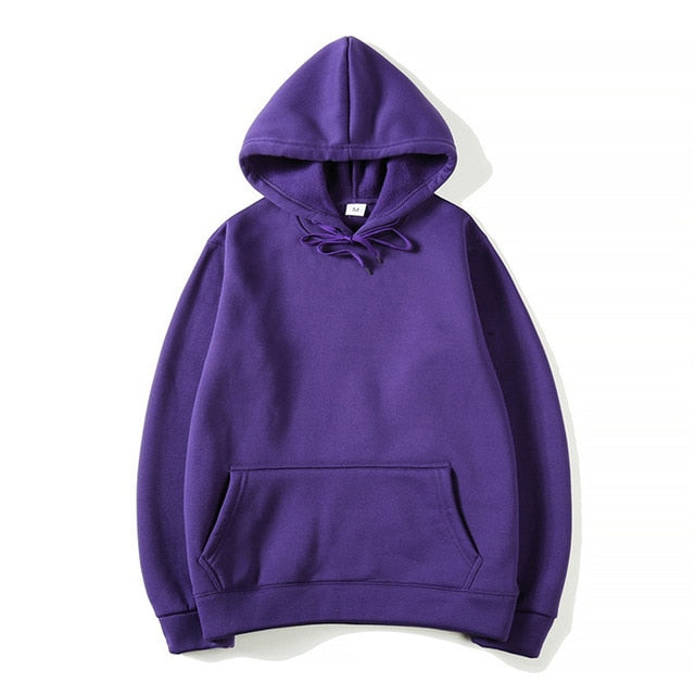 Fashion Brand Men's Hoodies 2019 Spring Autumn Male Casual Hoodies Sweatshirts Men's Solid Color Hoodies Sweatshirt Tops