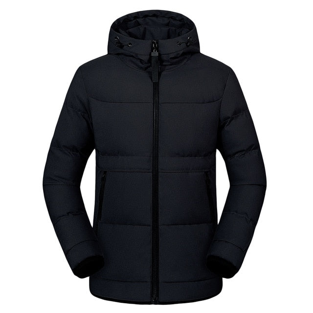 Winter Jacket Men 2019 Thicken Warm Parkas Male Hooded Coat Man Warm Zipper Jackets and Coats Male Outwear Jaqueta Masculina Hot