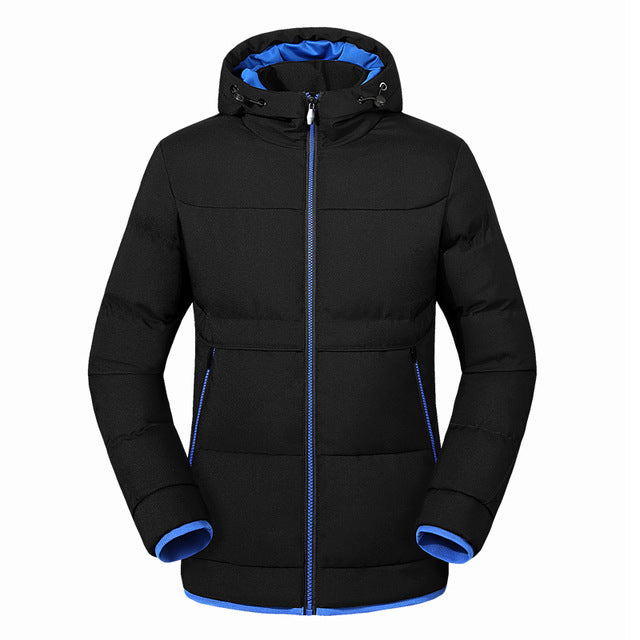 Winter Jacket Men 2019 Thicken Warm Parkas Male Hooded Coat Man Warm Zipper Jackets and Coats Male Outwear Jaqueta Masculina Hot