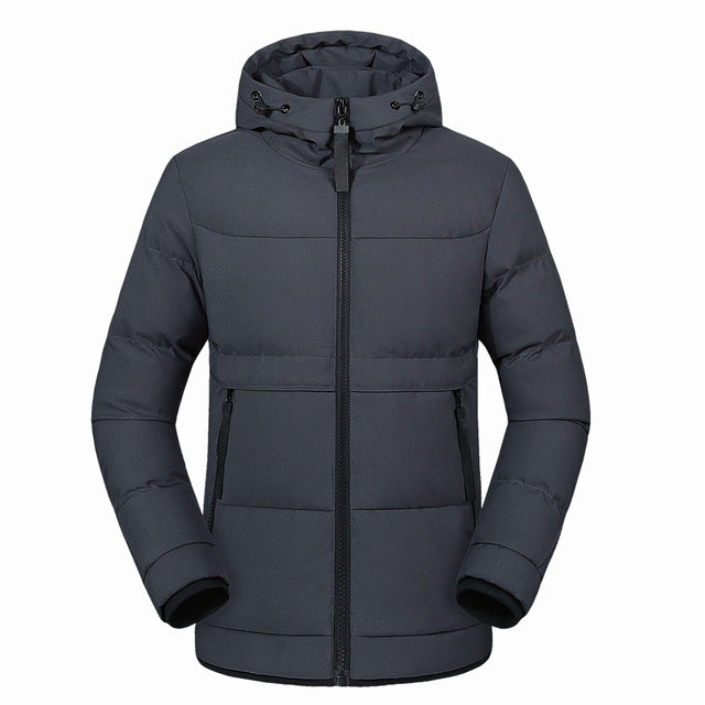 Winter Jacket Men 2019 Thicken Warm Parkas Male Hooded Coat Man Warm Zipper Jackets and Coats Male Outwear Jaqueta Masculina Hot