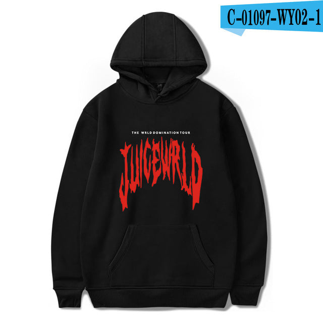 rapper Juice Wrld Hoodies Men/Women 2019 New Arrivals Fashion print pop hip hop style cool Juice Wrld sweatshirt hoody coats