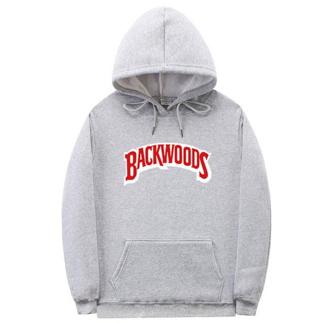 The screw thread cuff Hoodies Streetwear Backwoods Hoodie Sweatshirt Men Fashion autumn winter Hip Hop hoodie pullover