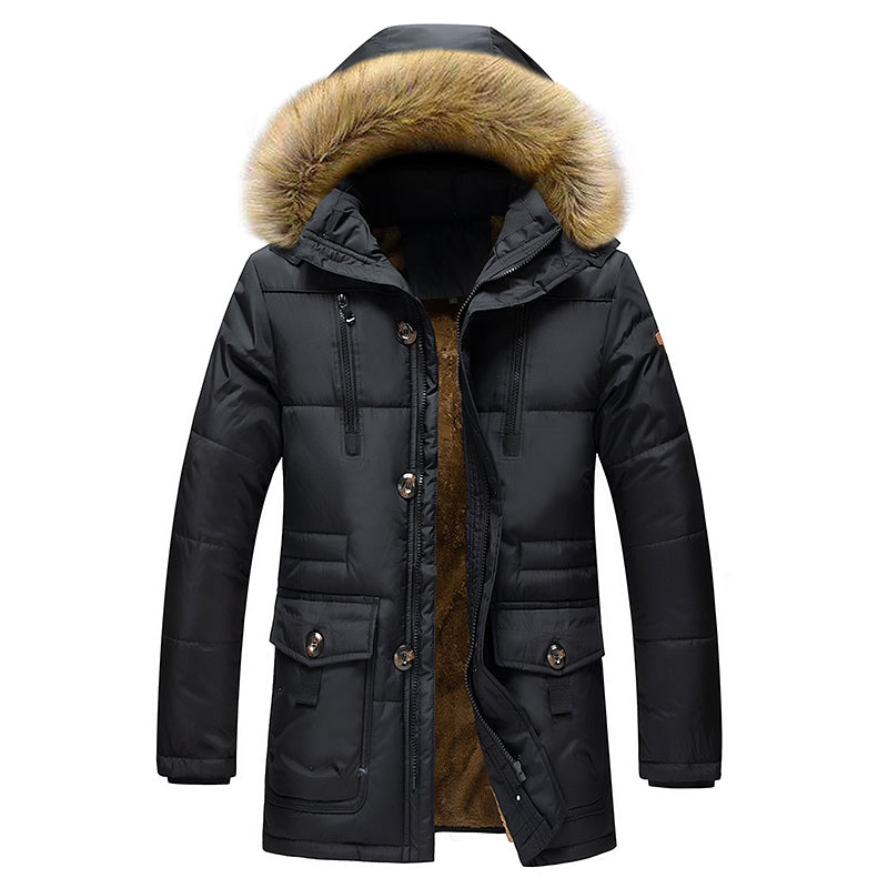 Winter Jacket Men Stand Collar Male Parka Jacket Mens Military Solid Thick Jackets and Coats Man Winter Parkas M-7XL;YA501