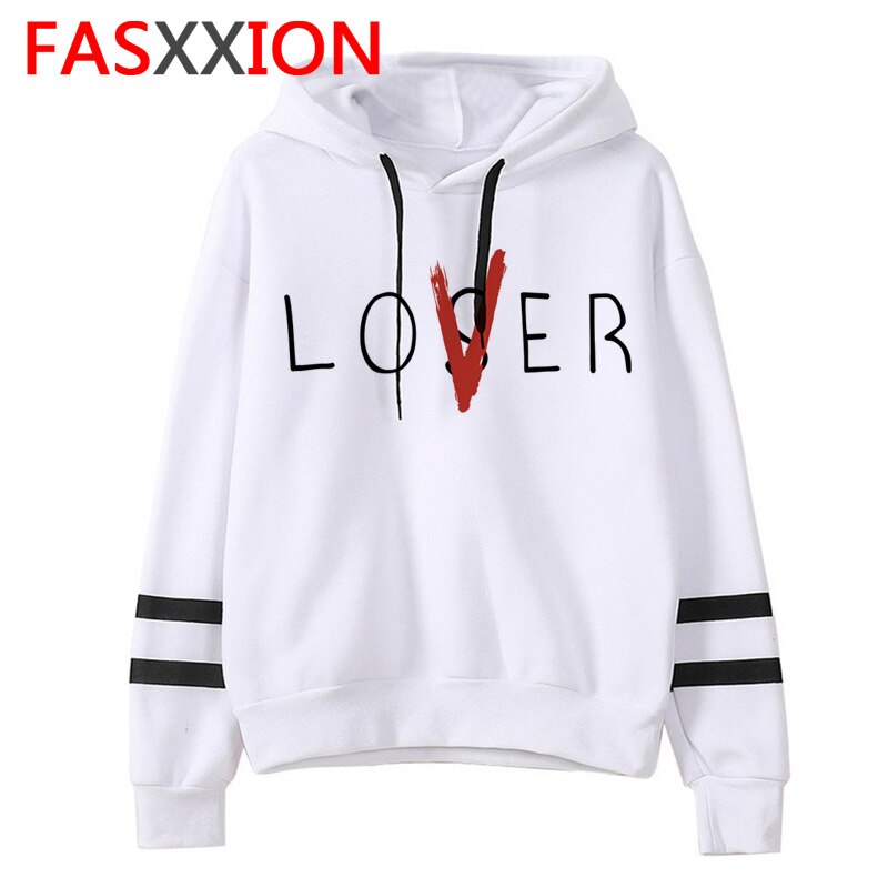 pennywise Hoodies Loser Lover man/women Unisex It Movie Sweatshirt funny Oversized streetwear harajuku ulzzang Graphic male