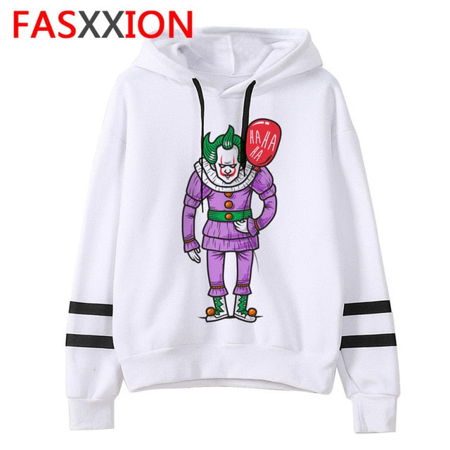 pennywise Hoodies Loser Lover man/women Unisex It Movie Sweatshirt funny Oversized streetwear harajuku ulzzang Graphic male