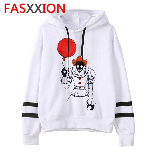 pennywise Hoodies Loser Lover man/women Unisex It Movie Sweatshirt funny Oversized streetwear harajuku ulzzang Graphic male