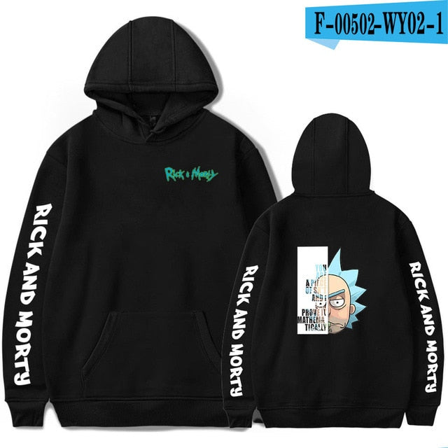 Men/women rick and morty season 4  Hoodie Sweatshirt 2019 ricky and morty hoodie  Spring Autumn Male/ladies Casual Streetwear