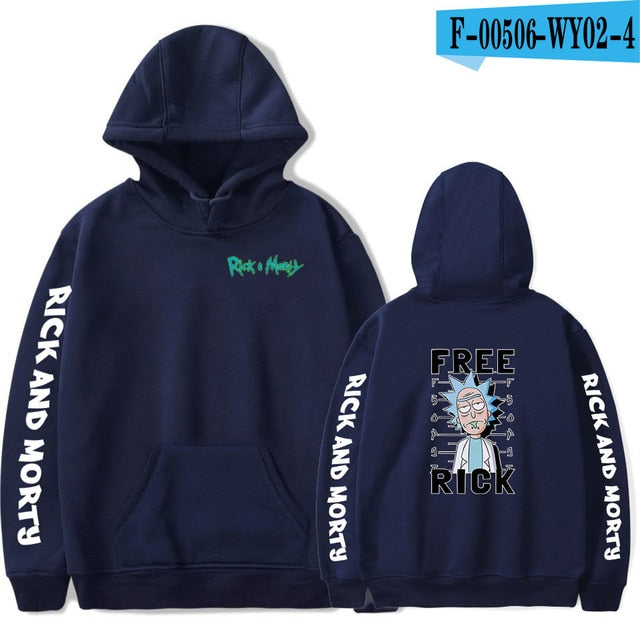 Men/women rick and morty season 4  Hoodie Sweatshirt 2019 ricky and morty hoodie  Spring Autumn Male/ladies Casual Streetwear