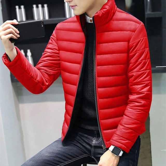 New Winter Jackets Parka Men Autumn Winter Warm Outwear Brand Slim Mens Coats Casual Windbreaker Quilted Jackets Men M-4XL