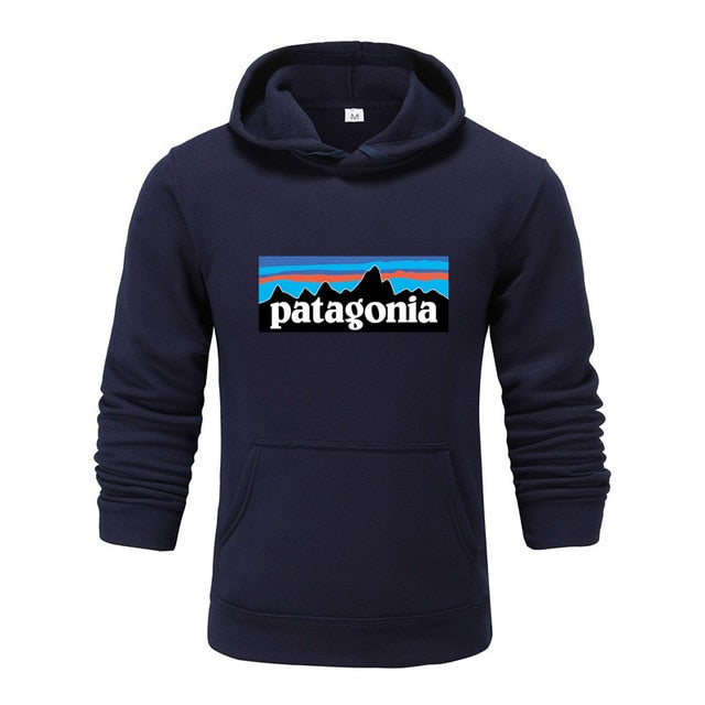 2019 Trendy Faces patagonia Hooded Mens Hoodies and Sweatshirts Oversized for Autumn with Hip Hop Winter Hoodies Men Brand S-3XL