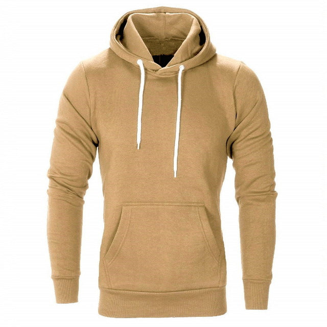 HEFLASHOR 2019 New Autumn Winter Fashion Solid Hoodies Male Large Size Warm Fleece Coat Men Brand Casual Sweatshirt Hooded