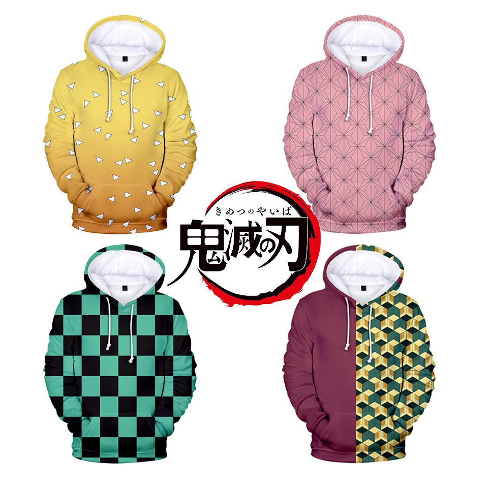 3D Cool New Arrival Demon Slayer Kimetsu no Yaiba hooded Sweatshirt Fashion Trend Style New 3D Cool Women/men Winter Hoodies