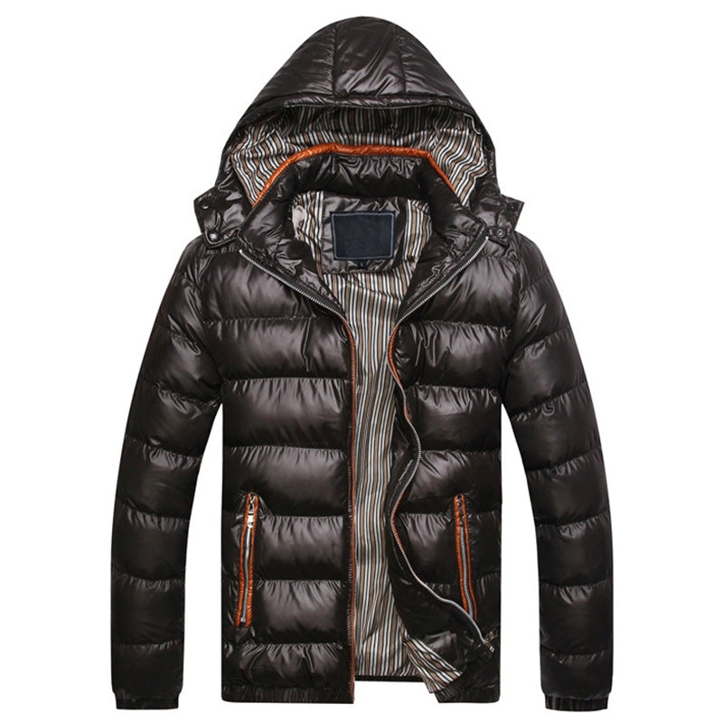 winter jacket men fashion warm jacket men hooded jacket parka men Cap removable 7XL 8XL TJWLKJ