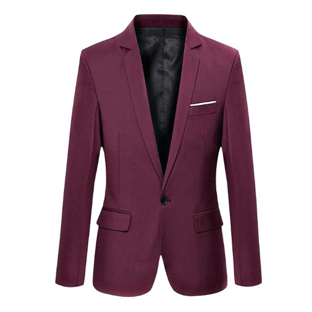 Fashion Brand Blazer British's Style casual Slim Fit suit jacket male Blazers men coat  Plus Size 6XL CGU 88