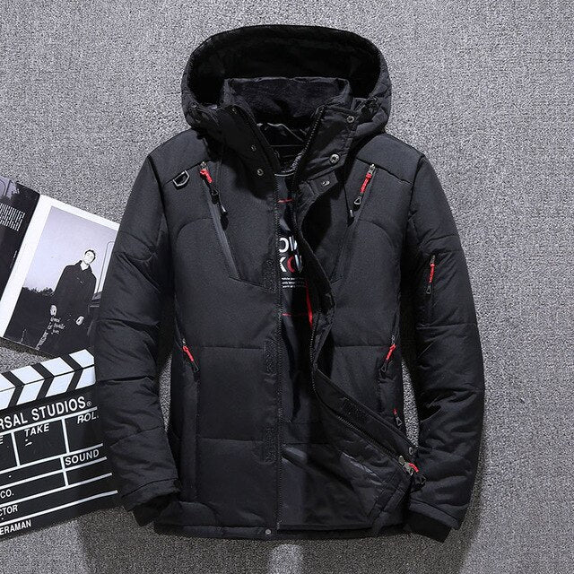 2019 High Quality 90% White Duck Down Jacket men coat Snow parkas male Warm Brand Clothing winter Down Jacket Outerwear