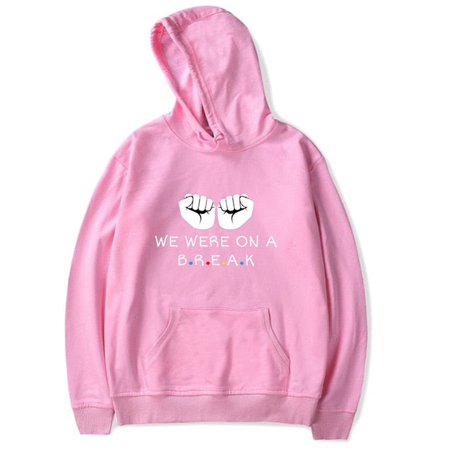 Harajuku Hoodies Sweatshirt Friends Hoodie Womens Clothing Men Black Hoodie Pink Clothes for Girls Outwear Winter Harajuku Shirt