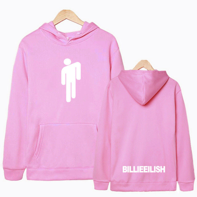 Hot sale Billie Eilish Fashion Printed Hoodies Women/Men Long Sleeve Hooded Sweatshirts Hip Hop Casual Trendy Streetwear Hoodies